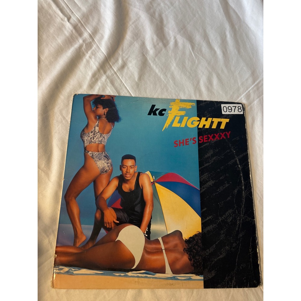 KC Flightt She's Sexxxy 12" Vinyl Single 1989 RCA Records Good House Music 0978